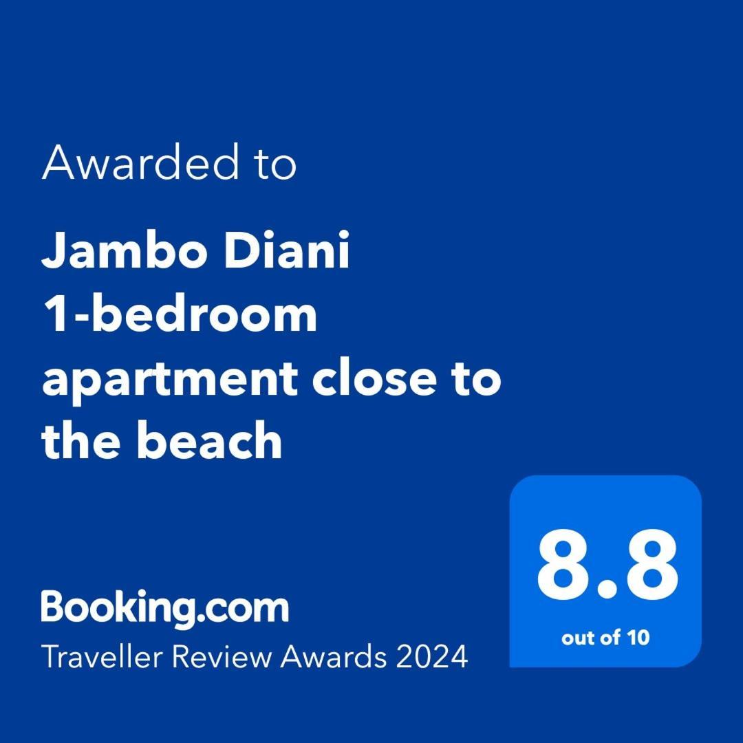 Jambo Diani 1-Bedroom Apartment Close To The Beach Praia de Diani Exterior foto